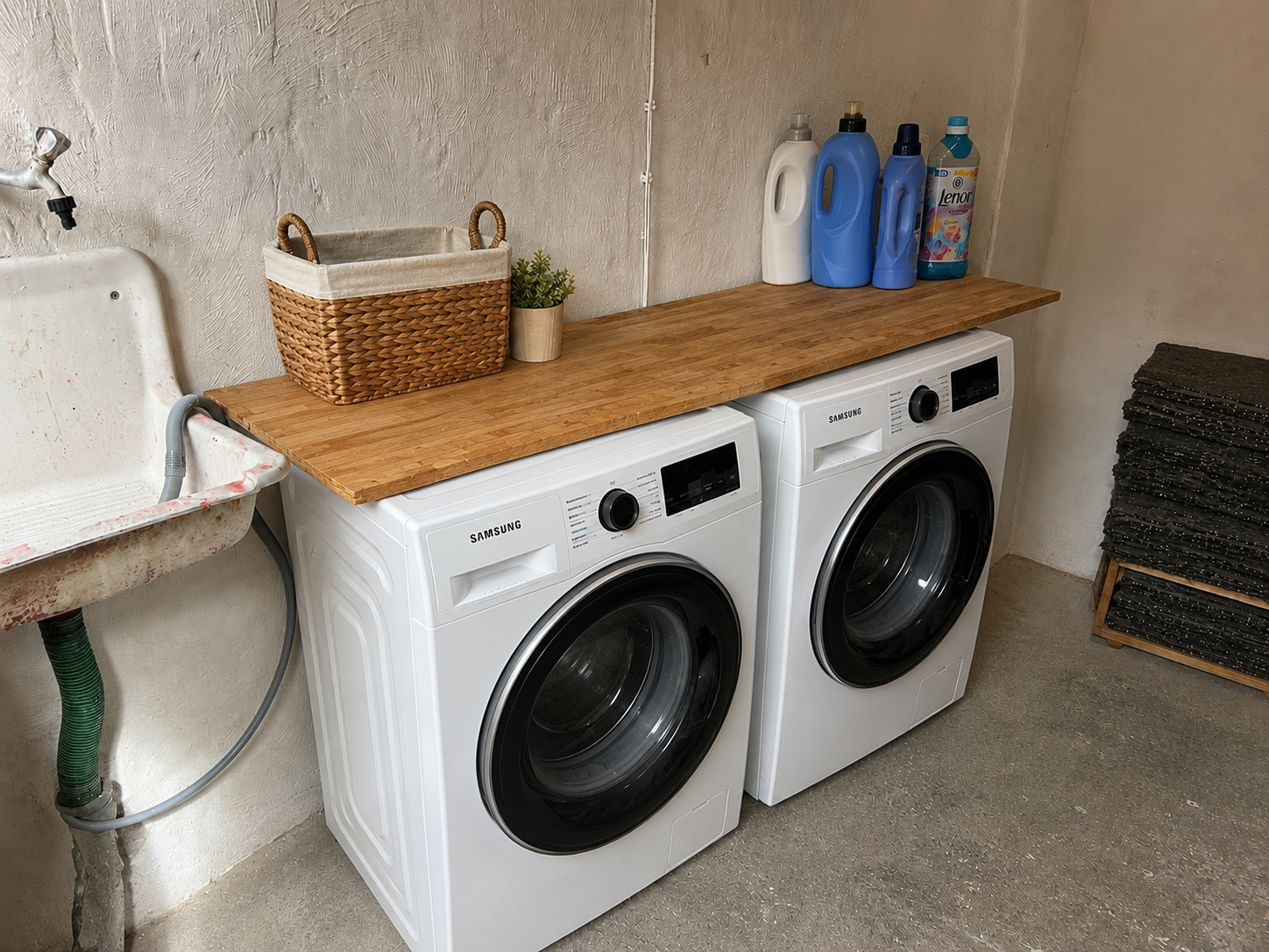 Waschmaschine und Trockner Ferienwohnung Erlangen – kostenlos